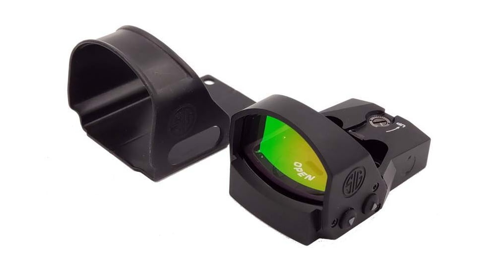 Sig Romeo 1Pro 1x30mm Red Dot Sight, 6 MOA Dot Reticle, Aircraft Grade Aluminum, Black, SOR1P101