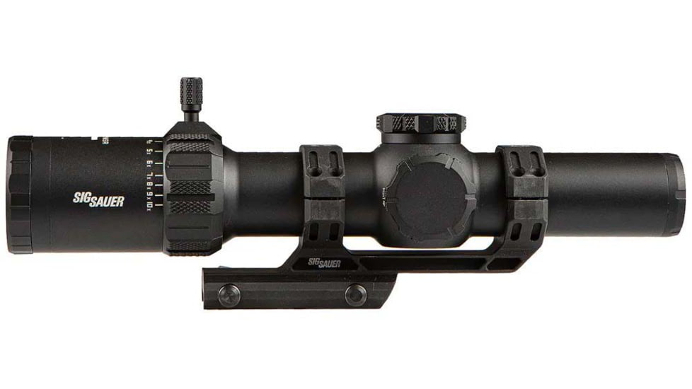 SIG SAUER Tango 1-10x28 Riflescope, 34mm Tube, Second Focal Plane, MSR BDC-10 Reticle, Black, SOTM11000