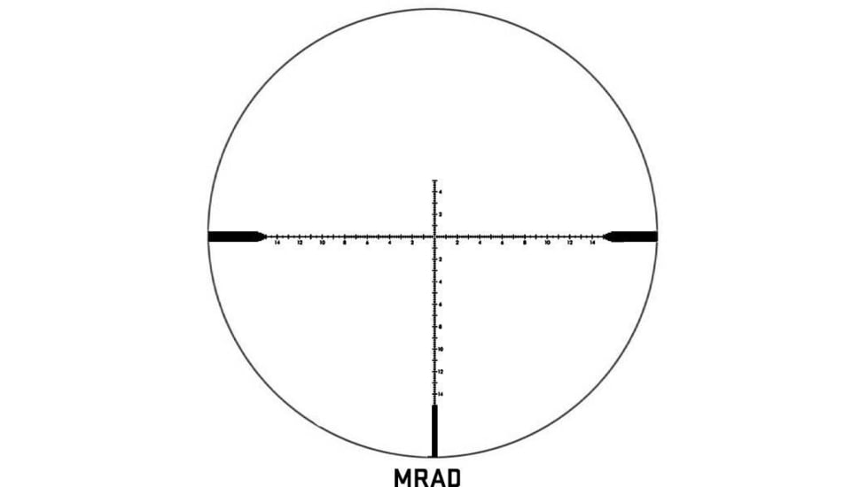 SIG SAUER Tango MSR 5-30x56mm Rifle Scope, 34mm Tube, First Focal Plane, .1 MRAD, Illuminated Milling 2.0 Reticle, Black, SOTM65001