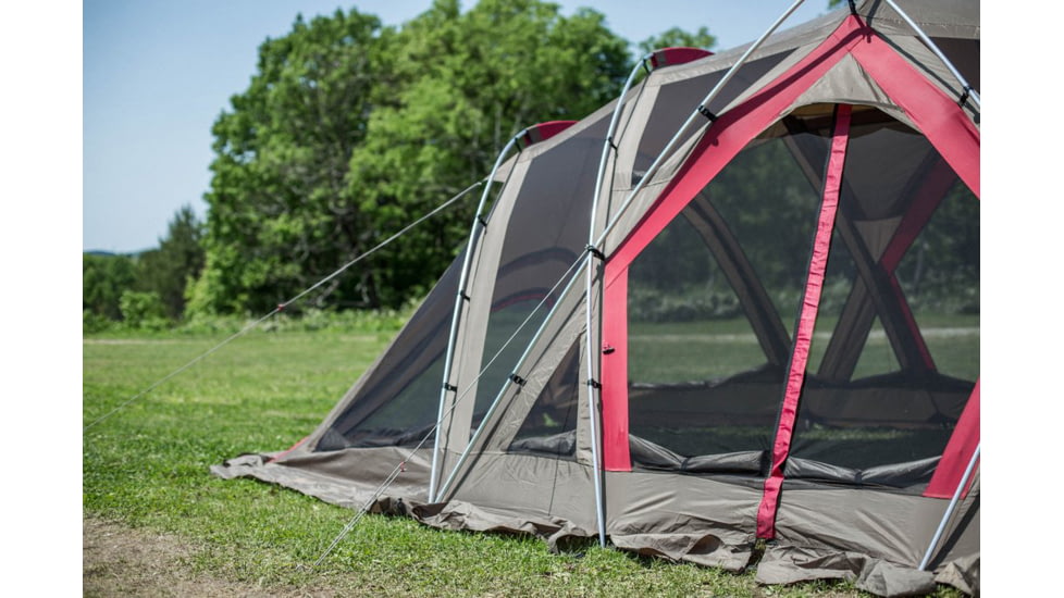 Snow Peak Living Shell Long Pro Shelter, 6-Person, Brown, TP-660