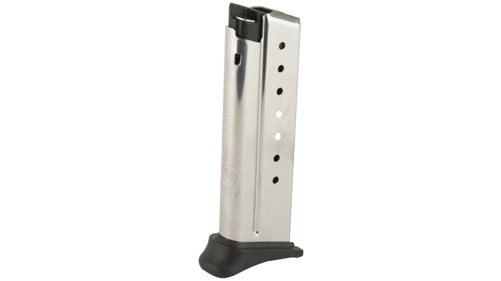 Springfield Armory XD-E Magazine, 9mm, Flush Fit with Grip X-Tension, 8RD, Stainless, XDE0908H