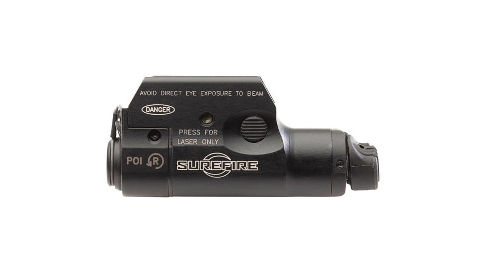 SureFire XC2-B Compact Pistol Light w/ Laser, AAA NiMH, Green/Red Laser, 300 Lumens, Black, XC2-B-RD