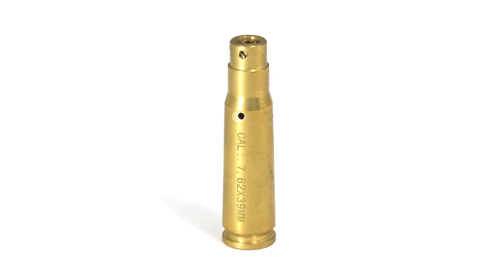 Tiger Rock 7.62x39mm Cartidge Laser Bore Sighter, Brass, LBS762X39