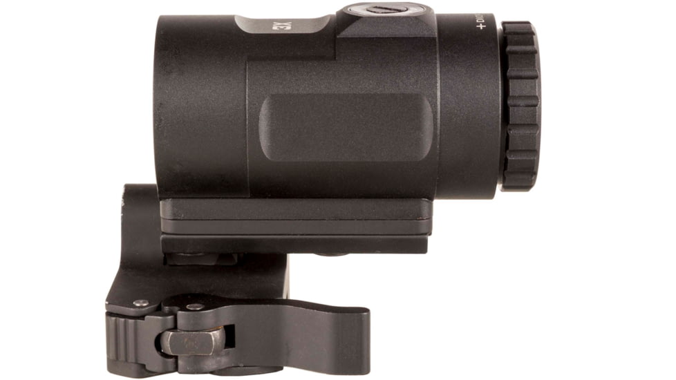 Trijicon MRO HD 3X Red Dot Sight Magnifiers w/Adjustable Height Quick Release, Flip to Side Mount, Black, 2600001