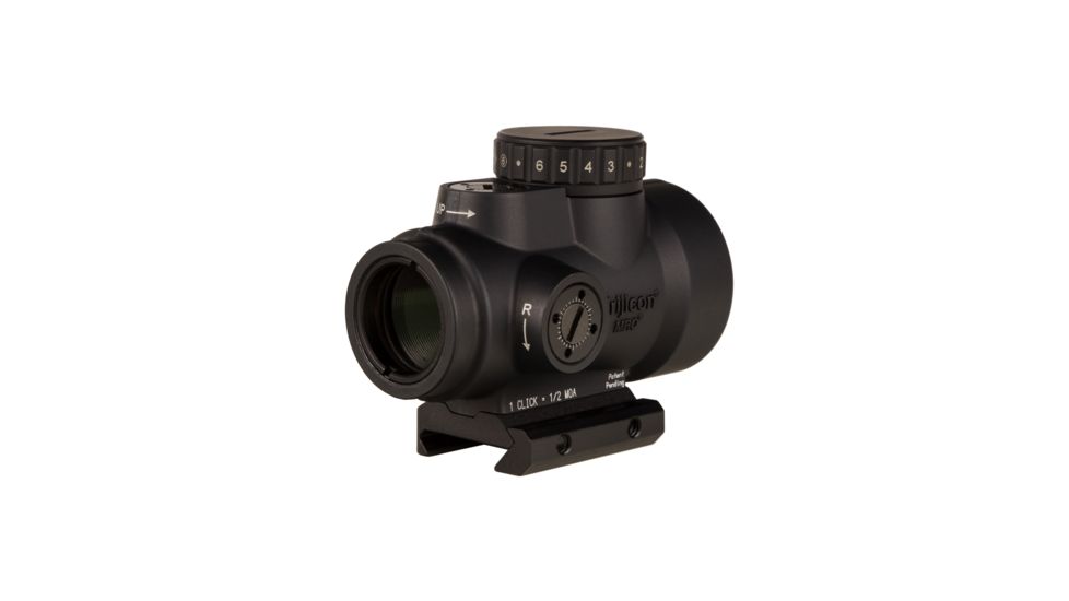 Trijicon MRO HD 1x25mm Red Dot Sights, 68 MOA Reticle w/ 2.0 MOA Dot, Low Mount AC32067, Angled Glass, Black, 2200051