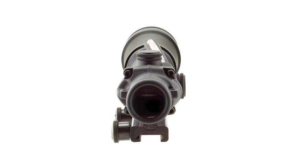 Trijicon TA55A ACOG 5.5x50 Rifle Scope, Red Chevron BAC Flattop .308 Reticle and Flat Top Adapter