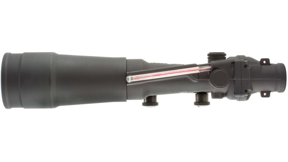 Trijicon TA55A ACOG 5.5x50 Rifle Scope, Red Chevron BAC Flattop .308 Reticle and Flat Top Adapter