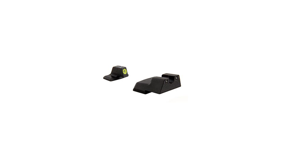 Trijicon Trijicon HD XR Night Sight Set, Yellow Front Outline for HandK 45C/P30/VP9, Black HK610-C-600895