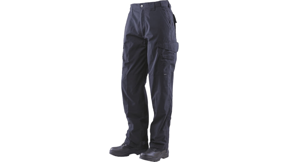 TRU-SPEC 24-7 Series Tactical Pants - Mens, 100% Cotton, Dark Navy, Waist 28 in, Inseam 37 in, 1074082