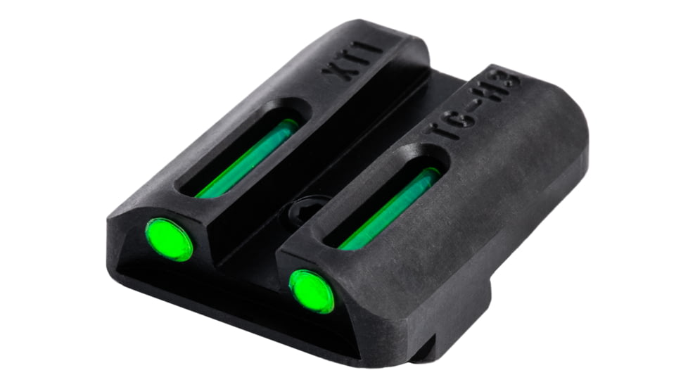 TruGlo Tritium/Fiber Optic Night Sight Set, Green Front/Rear - Springfield XD, TG-TG131XT