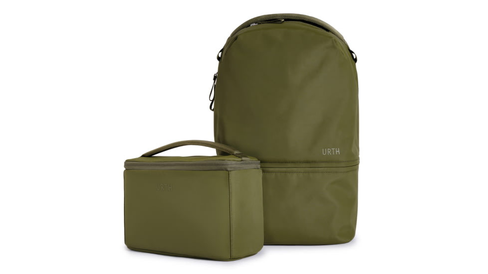 URTH Arkose 20L Backpack with Camera Insert, Green, Medium, UBBKPCCB20A-GRN