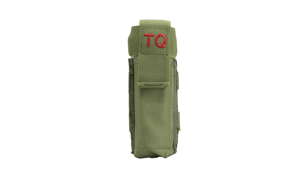 VISM Molle Tourniquet w/ Elastic Flap, Green, CVTQ3020G