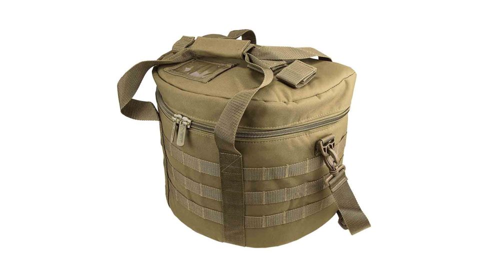 VISM Riot &amp; Tactical Helmet Bag, Tan, CLHELBAG2981T