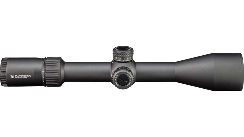 Vortex OPMOD Diamondback Tactical 6-24x50mm FFP 30mm Tube Riflescope, Gray, DBK-10028-OP-GRY