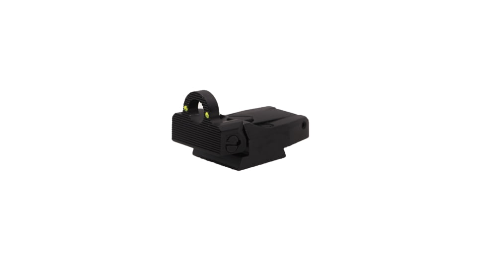 Williams Gun Sight Ghost Ring 22/45 Lite Models - Fiber Optic Blade, Ruger Mk II, III &amp; IV, Green, 682194