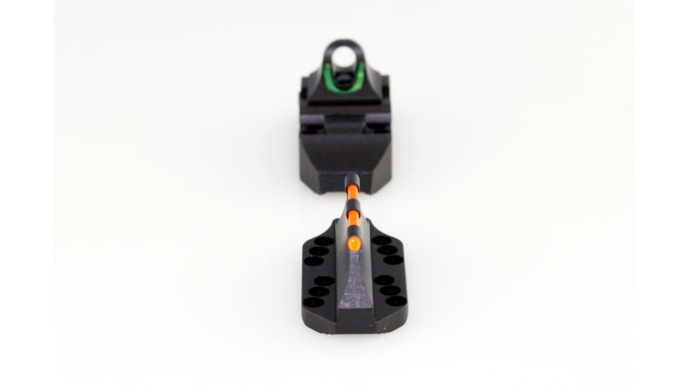 Williams Gun Sight Universal Ghost Ring Fire Sight Set, Green/Red, 71036