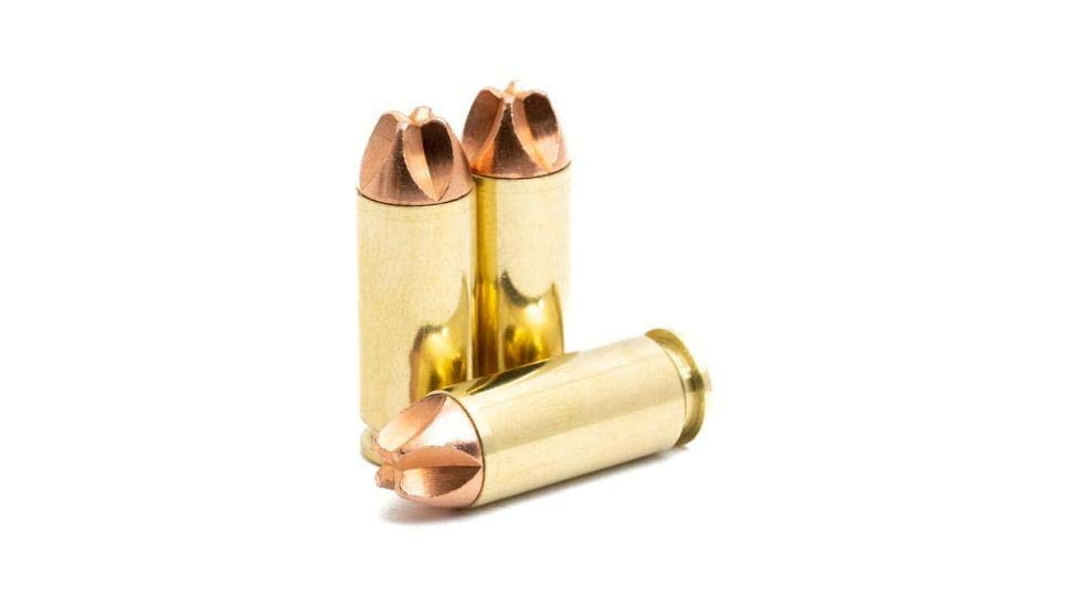 Wilson Combat Lehigh Defense XD 10mm Auto 150 Grain Fluid Transfer Monolithic Brass Cased Pistol Ammo, 20 Rounds, LA10-150-XD