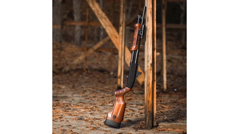 WOOX Mossberg 500/590 Gladiator Shotgun Butt Stock, Walnut, SHSTK01201