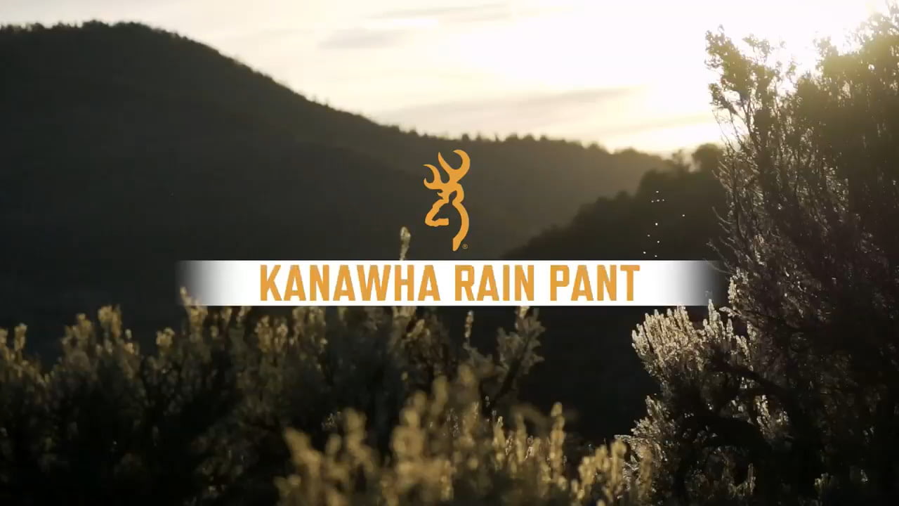 opplanet browning kanawha rain pant video