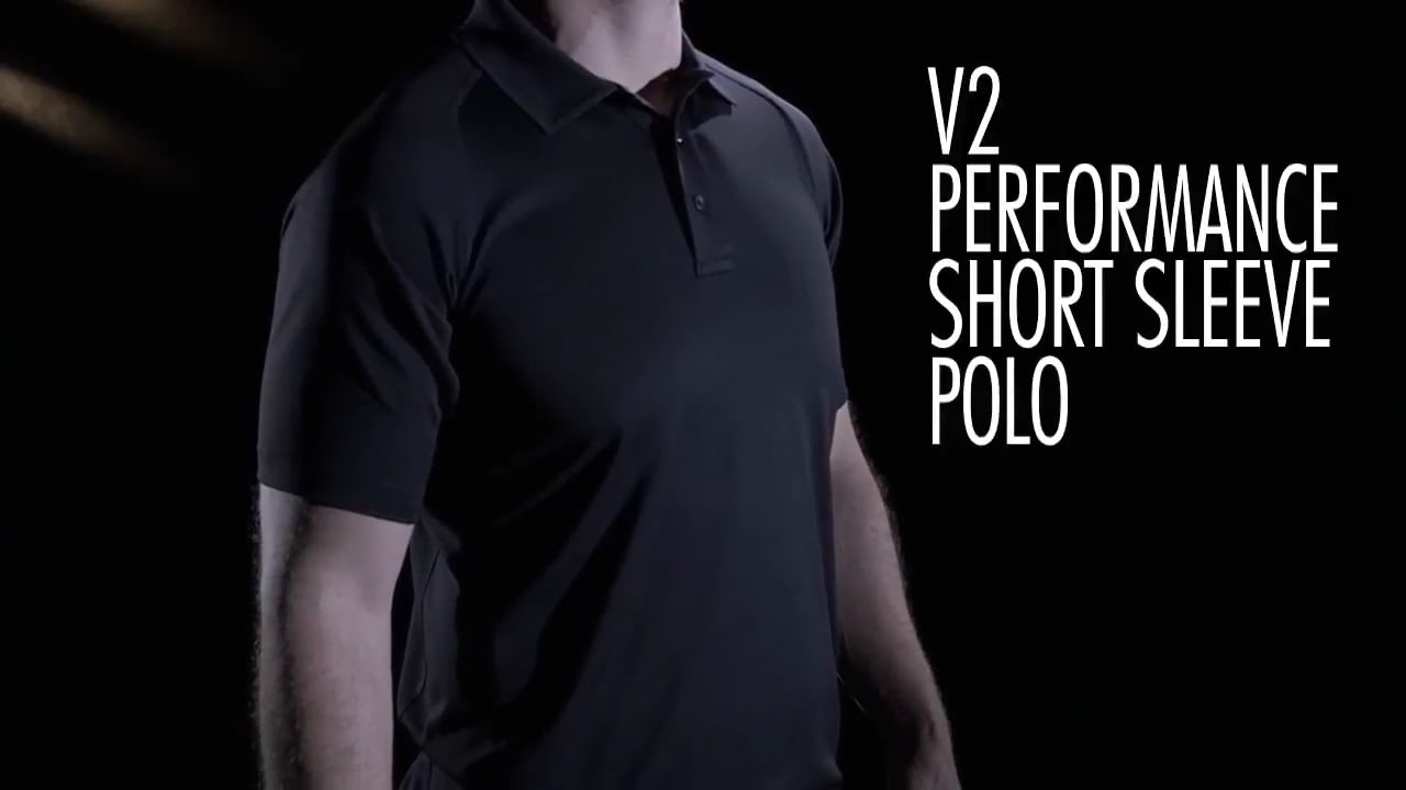 opplanet first tactical performance short sleeve polo black video