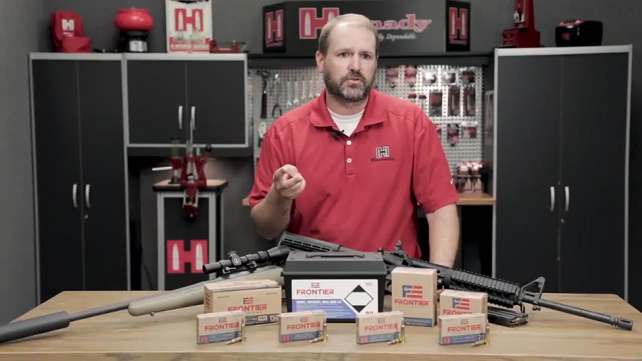 opplanet hornady frontier cartridge bullet options video