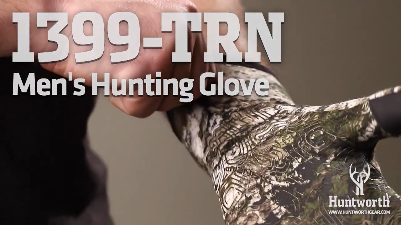 opplanet huntworth mens macomb mid w trn fused waterproof hunting glove video