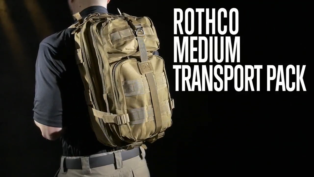 opplanet rothco product breakdown medium transport pack video