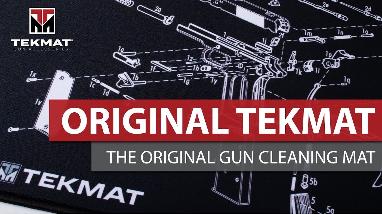 opplanet tekmat original gun cleaning mat video