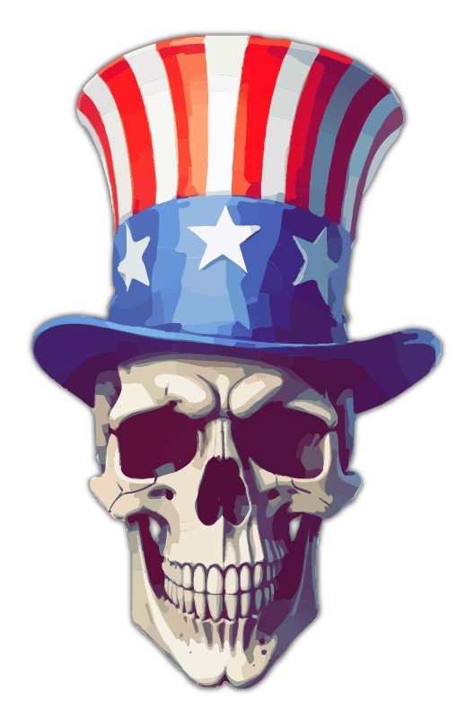 Uncle Sam Skull