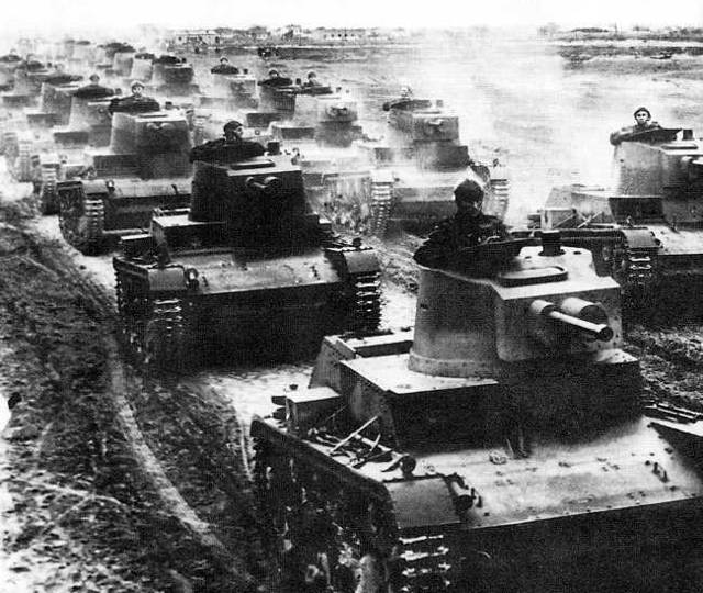 Polish light tanks.