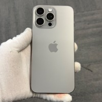 95.0 新 苹果/iPhone 15 Pro Max 256GB 原色钛金属 有锁ATT 编号75062 