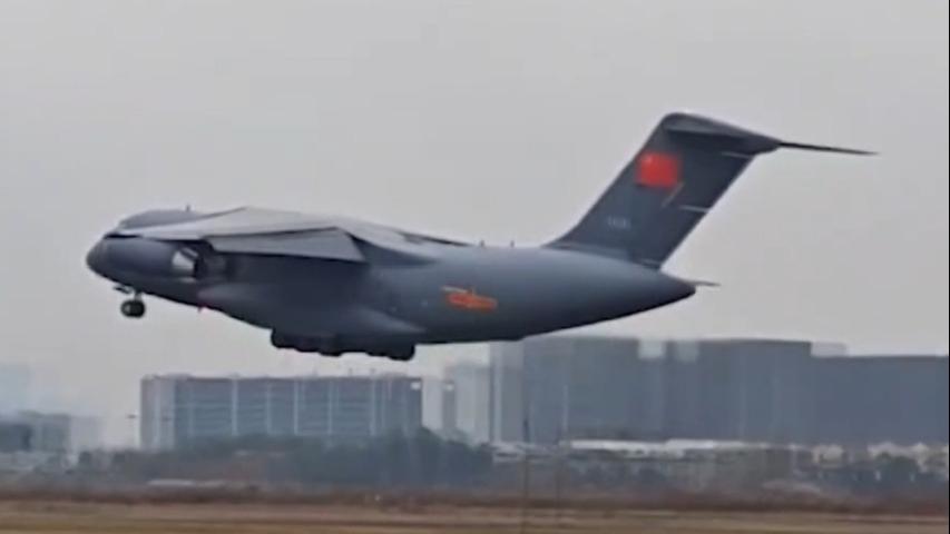 Y-20 aircraft deployed to assist in Xizang earthquake relief