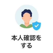 本人確認をする