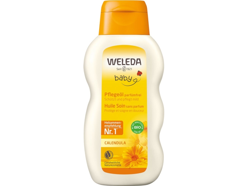 WELEDA Baby Huile Soin sans parfum au Calendula 200 ml