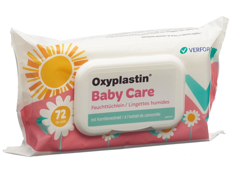 OXYPLASTINE lingettes humides sachet 72 pièces