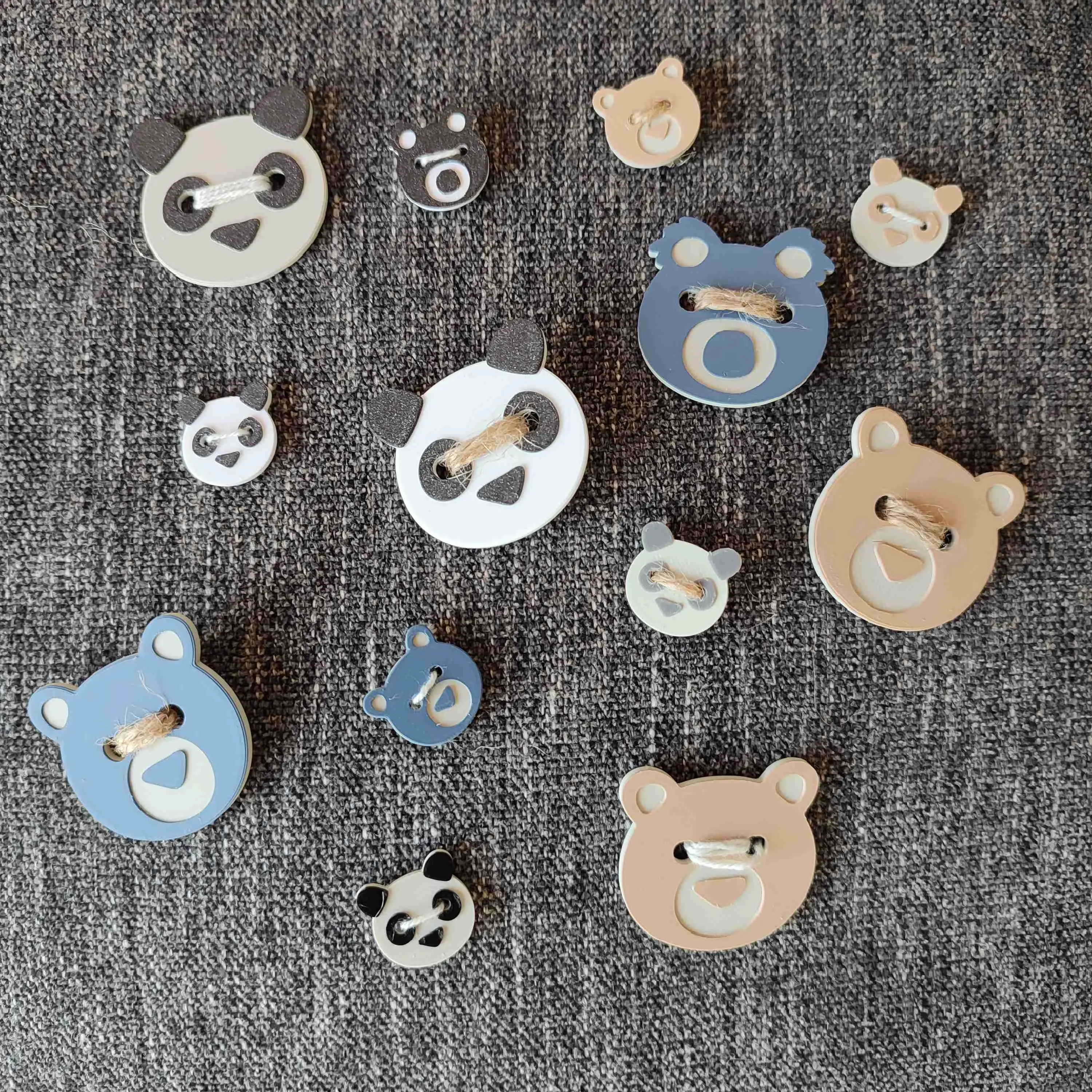 Animal Button Set