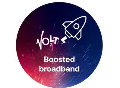 Supercharged broadband at no extra cost 