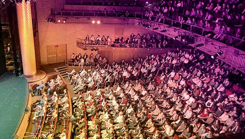 Audience at Skirball Center