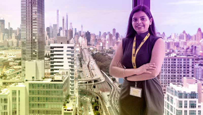 Diksha Deshmukh at the NYC Health Department