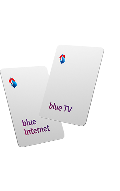 Abocards blue Internet et blue TV