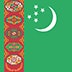 Flag of Turkmenistan