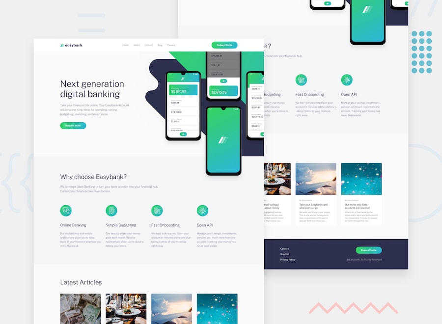 Easybank_LandingPage