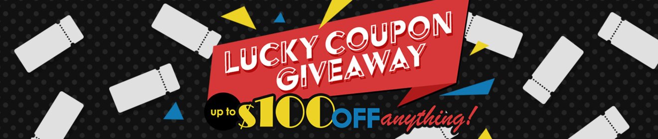 Lucky Coupon Giveaway