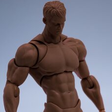 Super Action Male Body: Black Edition 1/12 Scale Action Figure