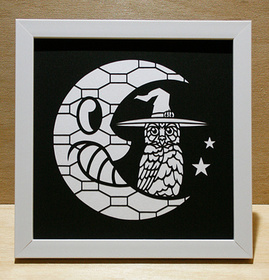 Paper Cutout Art 'Halloween 2024'