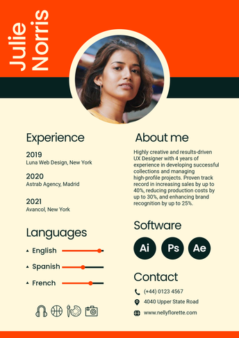 Resume A4 - Design