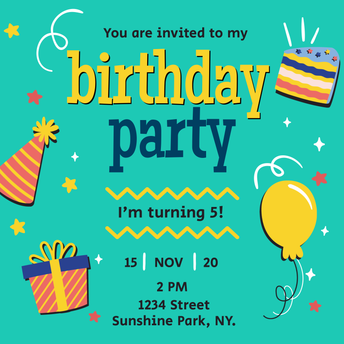 Invitation-Birthday