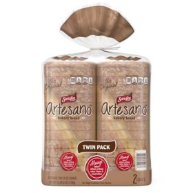 Sara Lee Original Artesano Bakery Bread 20 oz., 2 pk.