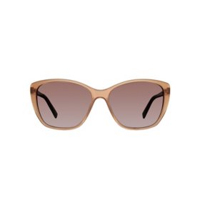 Christian Siriano Mayka Cat Eye Oversized Plastic Sunglasses