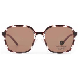 Eyewear For The Earth Jacinta Women's Square Clip On Sunglasses 		 		 		 		 		